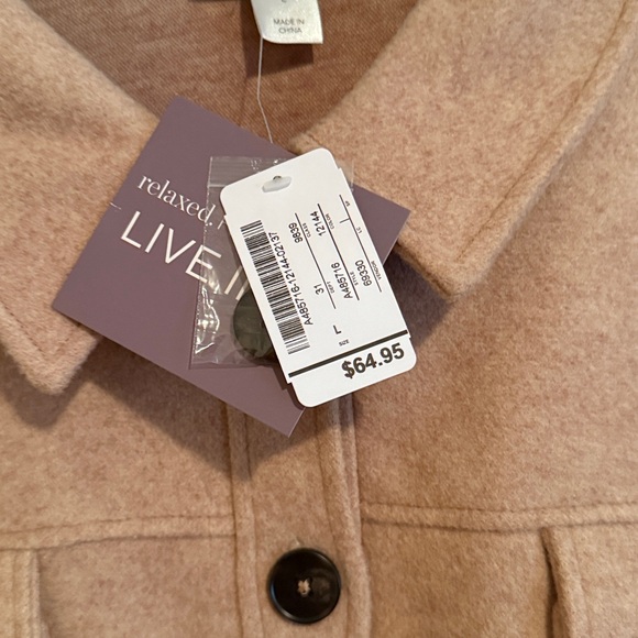 Tan Button-Up Jacket - Picture 5 of 8